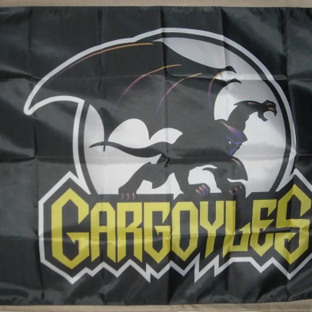 Gargoyles Disney Afternoon 3'x5' Black Flag Batman Marvel Goliath Xanatos Elisa